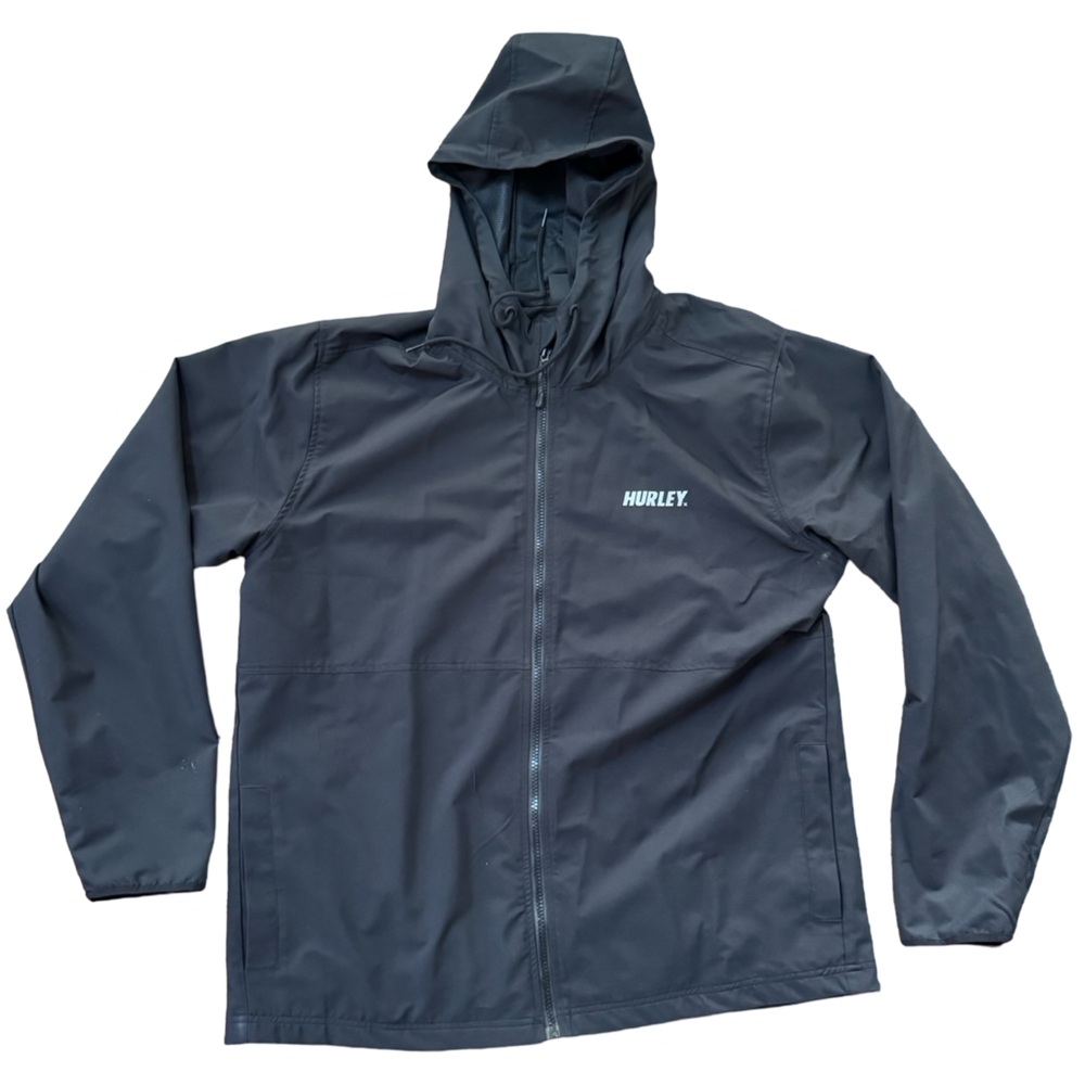 Hurley men’s lightweight jacket size large gently worn